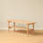 Solid Wood Top Plate Desk Coffee Table