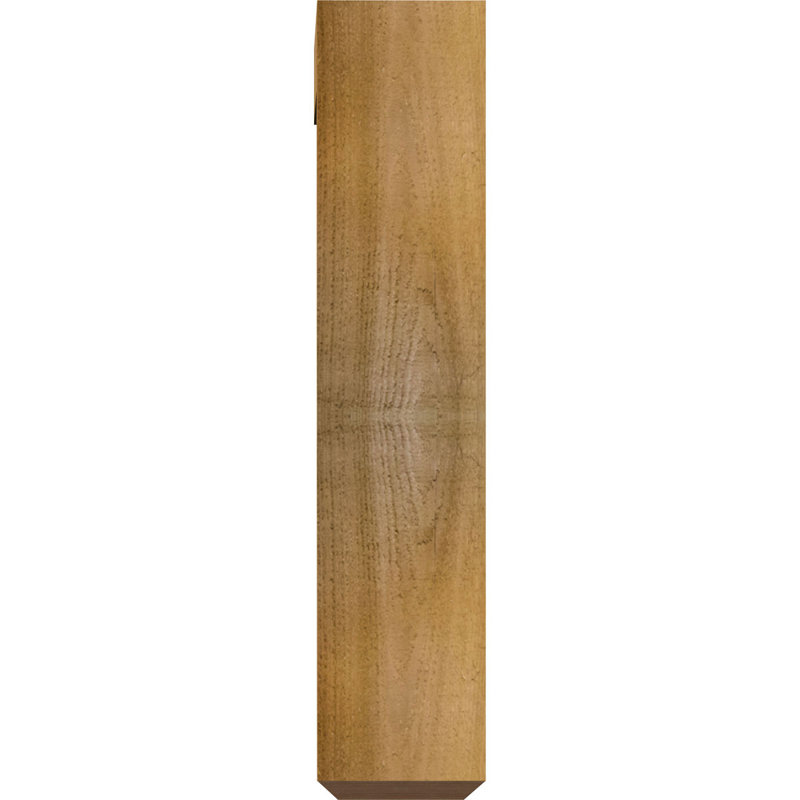 Support simple Ironcrest de 4 po Austin, H 16 po x P 14 po, Cèdre rouge de l'Ouest l 3 1/2 po x T 2 po (lisse