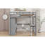 Lit mezzanine en bois avec garde-robe intégré-1031340800