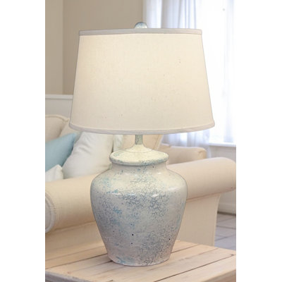 Seaglass Broad Vase Table Lamp