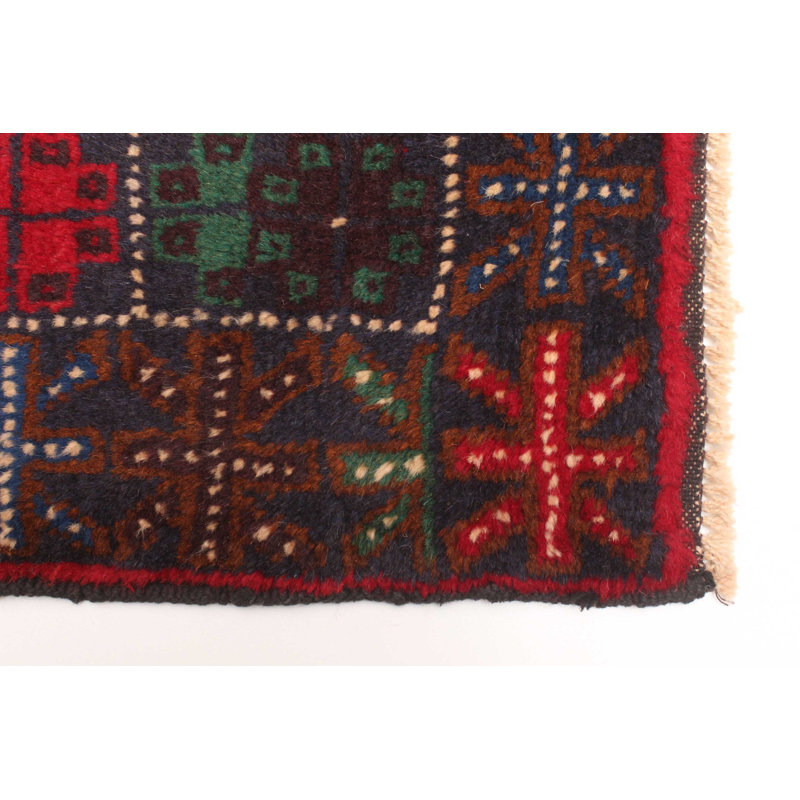 Rizbaft Red Rug 3'8" x 6'2"