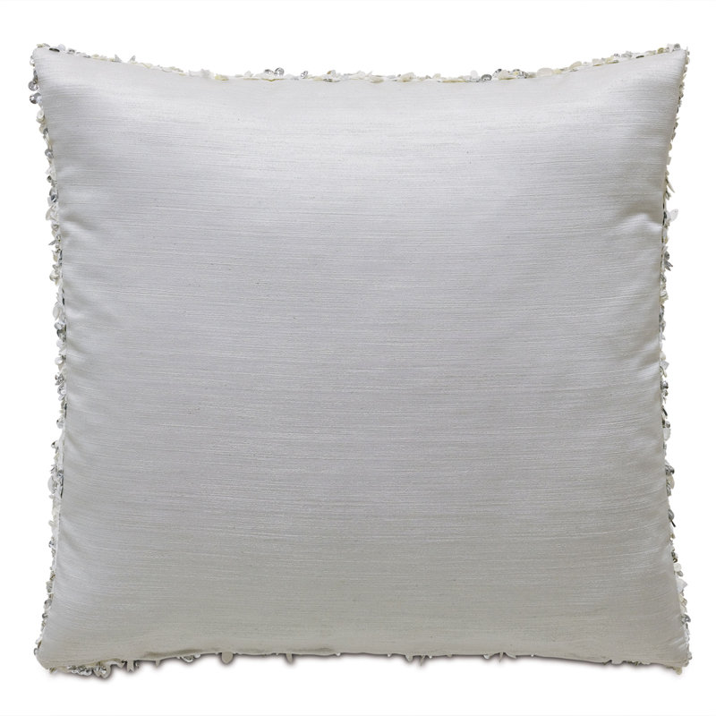 Vionnet Square Pillow Cover & Insert, Faux Down