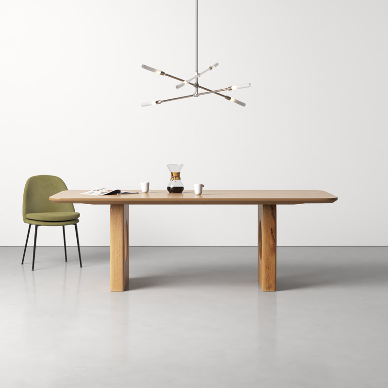 Amadeus Solid Wood Base Dining Table