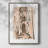 Blush Architecture Study IV Framed Print - Solid Wood-106576976