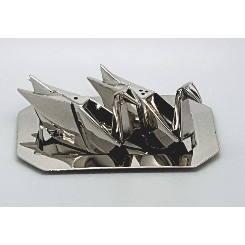 Ensemble salière et poivrière 3 pièces Elegance Origami