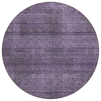 Malchow Washable Striped Indoor / Outdoor Rug
