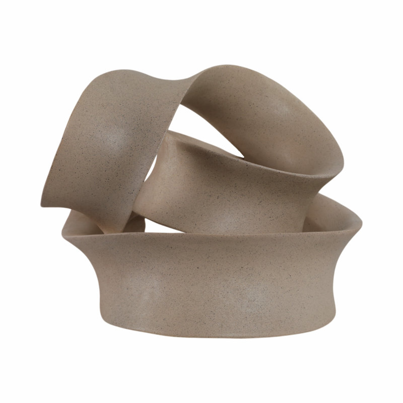Sagebrook Home 13" Menen Large Loop Statuary, Tan