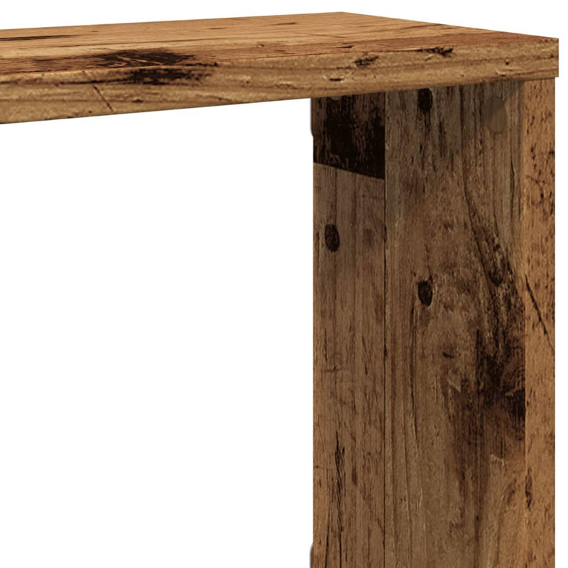 Renu Floating Shelf, 30cm H x 100cm W x 15cm, Old Wood