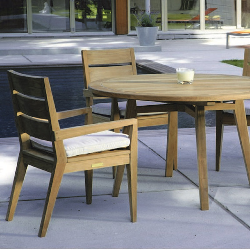 Algarve Outdoor Dining Chair, Ash