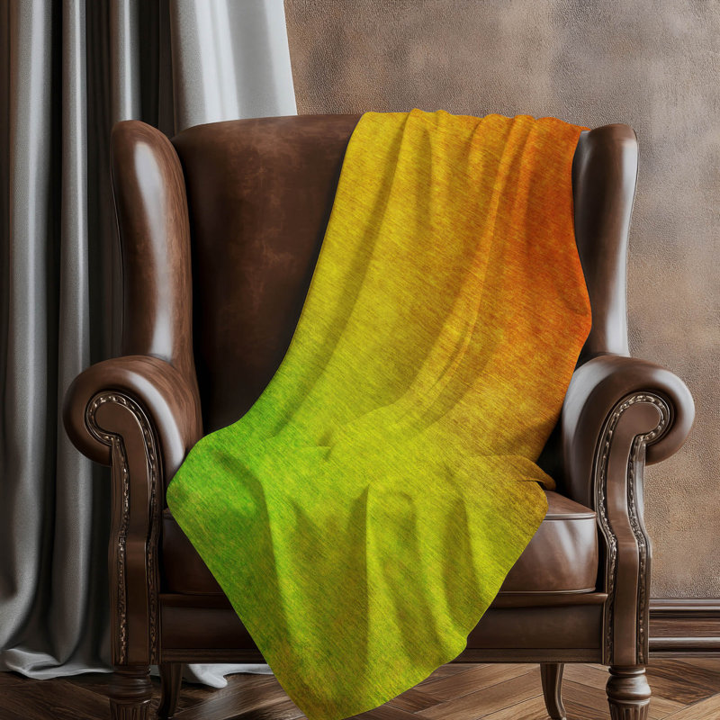 Jeté dégradé Addison Sherpa ASB583, Terracotta