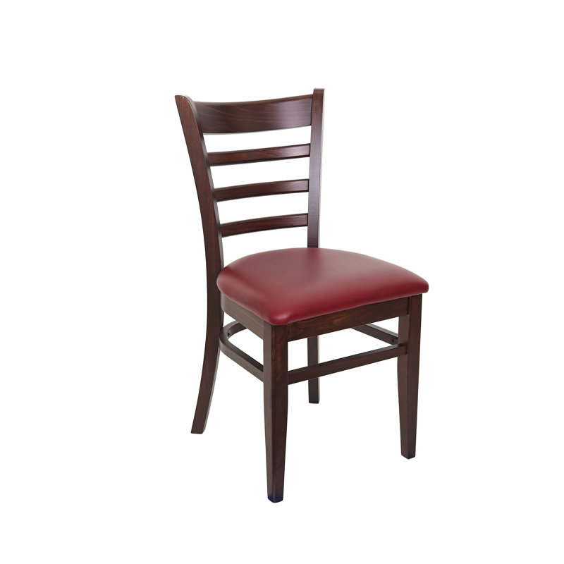 Chaise de salle à manger Berkeley, Brun, Rouge foncé