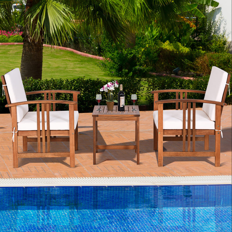 Wicker 2 - Person Garden Lounge Set
