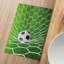 Élégant tapis non tissé de style mince à motif géométrique abstrait, idéal pour ajouter une touche artistique à n'importe quelle pièce de votre maison-114284087