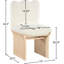 Chaise rembourrée Shaw Cassady-112293700-112293696