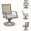 Outdoor Ranch Swivel Patio Chairs