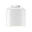 Totem Flush Opal Glass Shade
