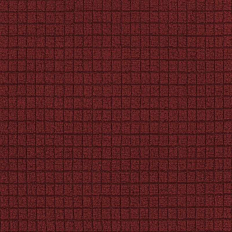 Housse pour causeuse à coussins carrés/rectangulaires, rouge