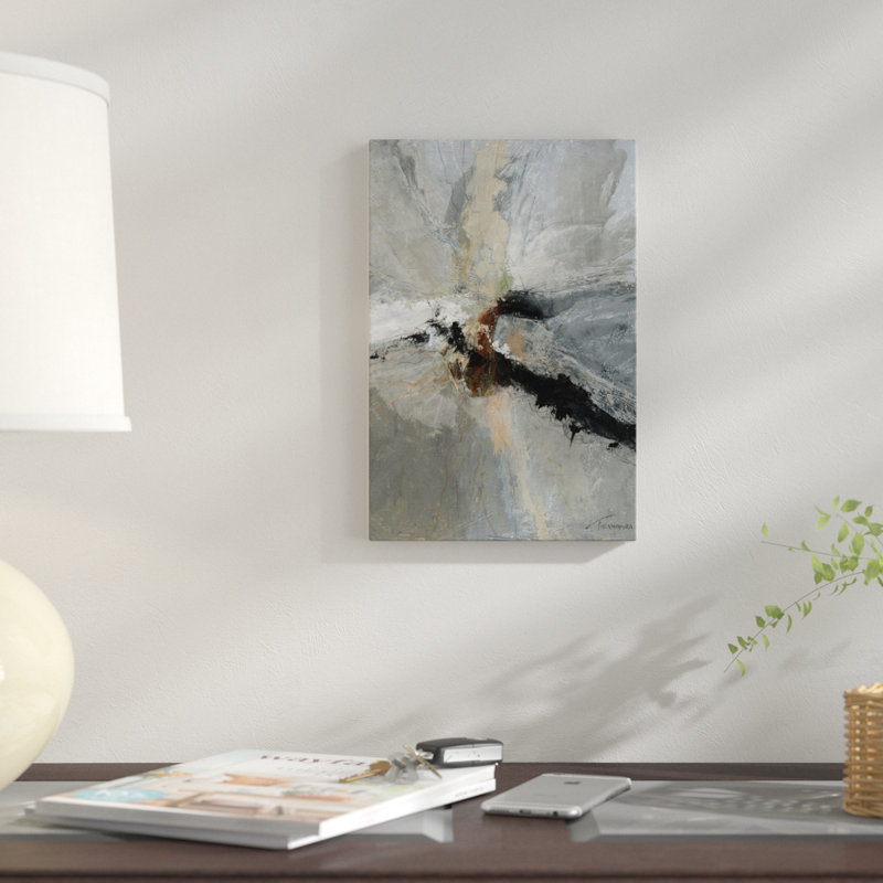 «Dispassion I», reproduction sur toile, H 40 po x l 26 po x P 1,5 po, Pas de tapis, Toile tendue