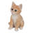 Seated Kitten Figurine