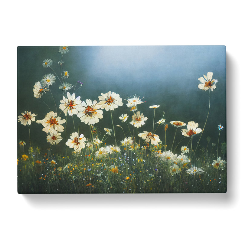 Otherworldly Wildflowers Floral - Wrapped Canvas, 50cm H x 76cm W x 3cm D