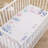 NoJo Mermaid Lagoon "Come with me to the Sea" 100% Cotton Photo Op Fitted Crib Sheet