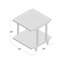 Table de bout Cortlandt