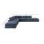 Canapé modulaire en velours 160 po conforme à la norme CAL117-88400030