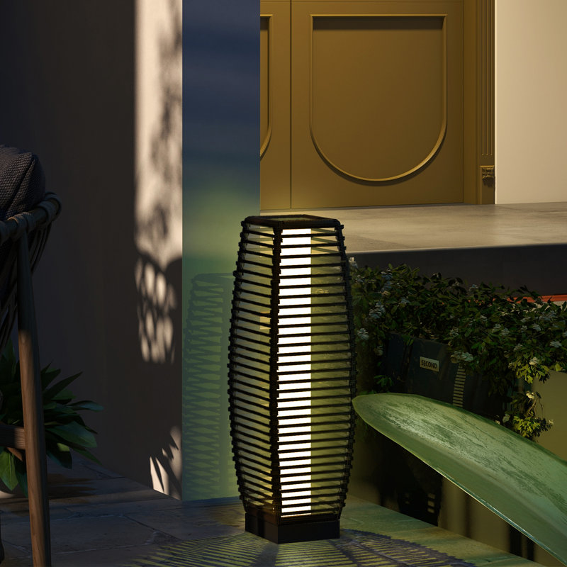 Brisilda Stainless Steel Solar Powered Integrated LED Pathway Light