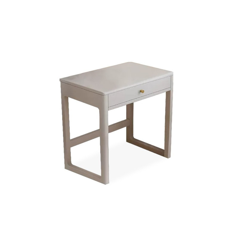 Bureaux rectangulaires en bois massif, H 29,53 po x l 27,56 po x P 19,69 po, Blanc