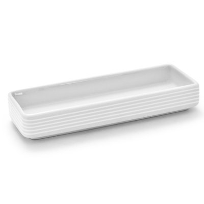 Front Of The House Spiral Rectangle Ceramic 12 Piece Ramekin / Soufflé Dish Bakeware Set