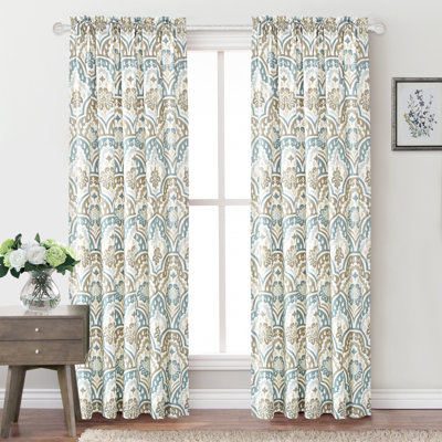 Semi Sheer Curtain Pair