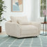 Arani Upholstered Chair and A Half with Lumbar Pillow Two Pack