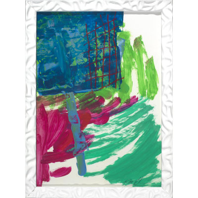 Front Wall Abstract 9 Print by Robert Robinson