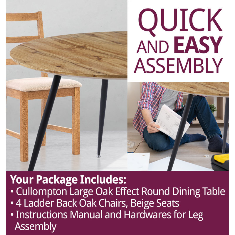 Mose 4 - Person Dining Set
