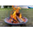 Deklen Round Steel Wood Burning Smokeless Fire Pit