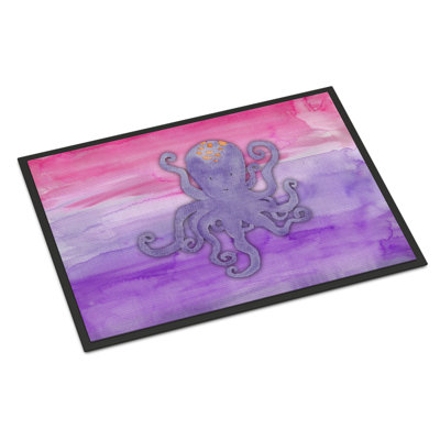 Tapis d’extérieur anti-dérapant octopus Wesley
