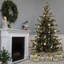 Arbre de Noël artificiel non éclairé avec branches articulées