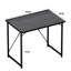 Cartee Stainless Steel Writing Desk-1887223996-1887224000