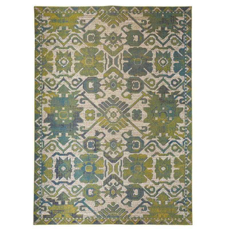 Caniyah Abstract Indoor Rug, Runner 2'10" x 7'10"