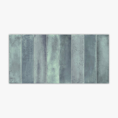 Living Blue Glossy 12x24 Porcelain Tile