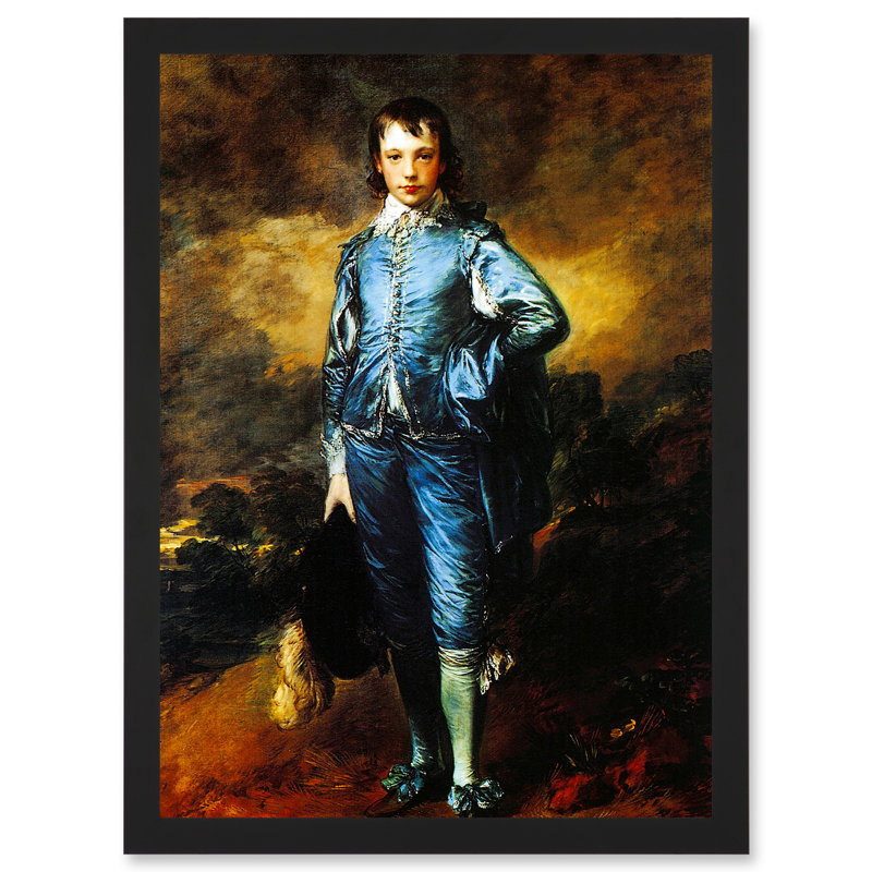Portrait Study Blue Boy by Thomas Gainsborough - Single Picture Frame Painting