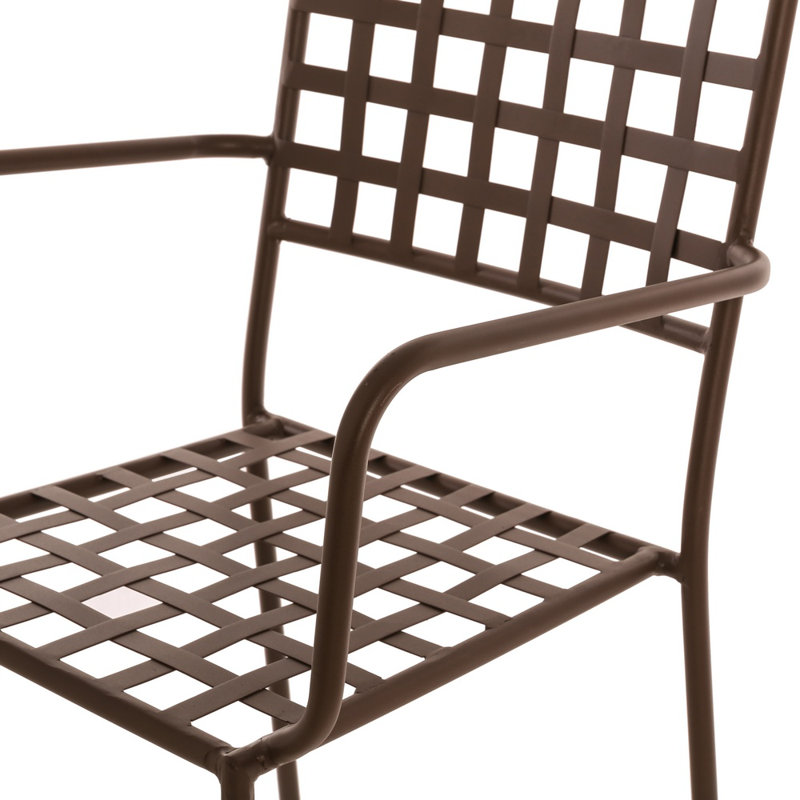 Tashania Stacking Patio Dining Armchair