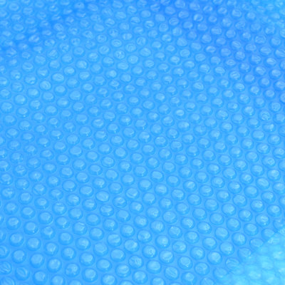 Couverture de piscine rectangulaire vidaXL 600 x 400 cm PE bleu