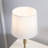 Demetrish Cordless LED Table Lamp with Dimmer, Built-in Rechargeable Battery, 3-Level Brightness, Patio Table Lamp, Bedside Night Lamp, Ambient Light for Restaurant