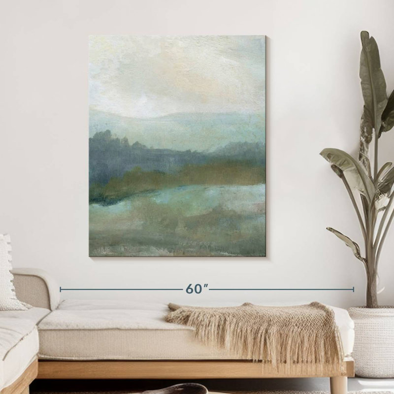 Azure Valley I, 45" H x 36" W
