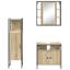 Frame Mounted Bathroom Cabinet