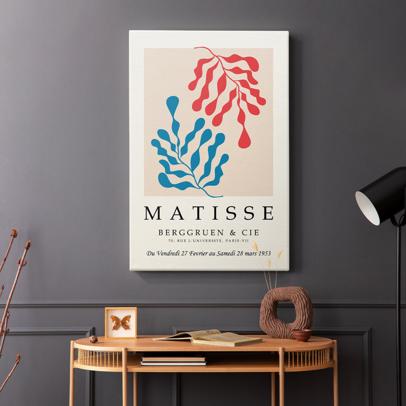 Matisse CEC XXVI, reproduction d'art encadrée Cavas, H 60 po x l 40 po
