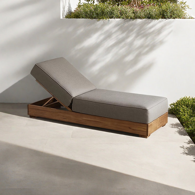 Fauteuil inclinable d'extérieur
