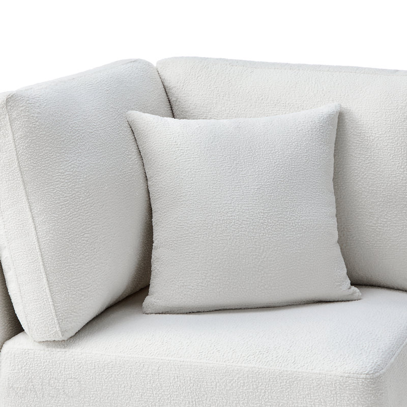 Chaise de coin Chauncy - ivoire, Ivoire ivoire