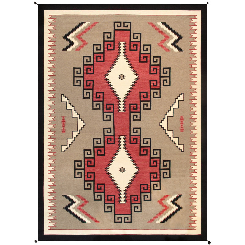Tapis tissé à la main Style, Rectangle 9 pi x 12 pi
